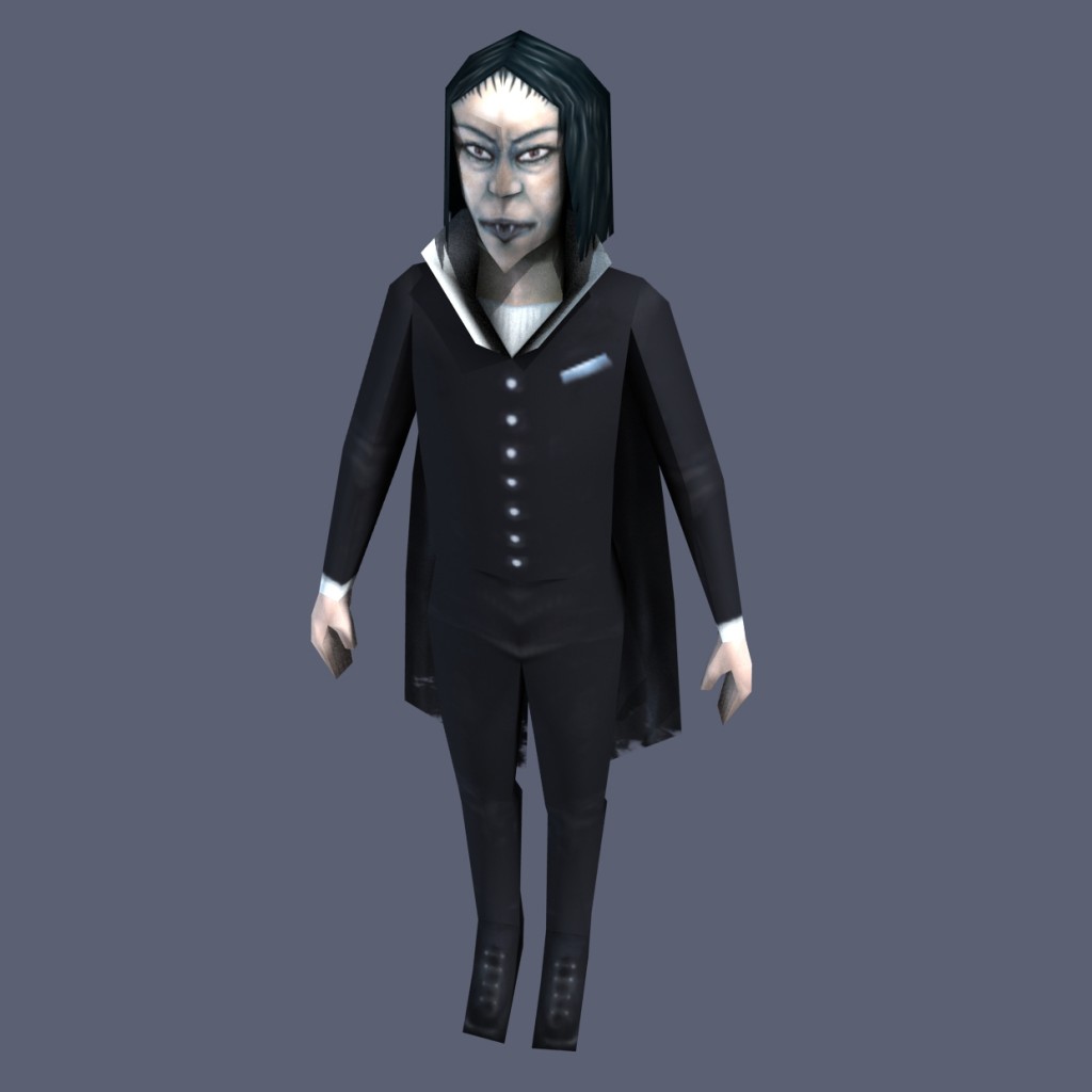 Vampire lowpoly preview image 2